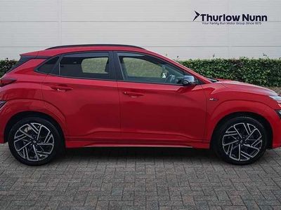 Second-hand Hyundai Kona N Line 120 CP (88 kW) 2021 Roșu SUV