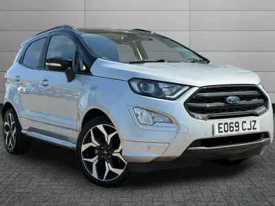 Used Ford Ecosport ST-Line 125 HP (91 kW) 2019 Silver SUV