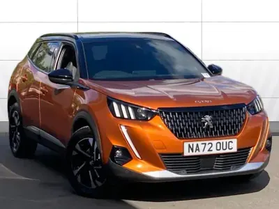 Used Peugeot 2008 GTi 131 HP (96 kW) 2022 Orange SUV