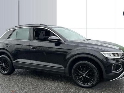 Black Used 2022 VW T-Roc Life SUV | £19,502 (Fair price)