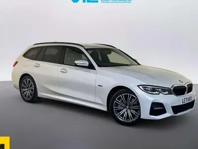 Used BMW 330e M Sport 292 HP (214 kW) 2022 White Estate