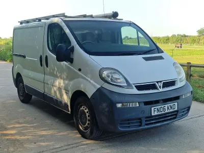 Used Vauxhall Vivaro 2006 White MPV