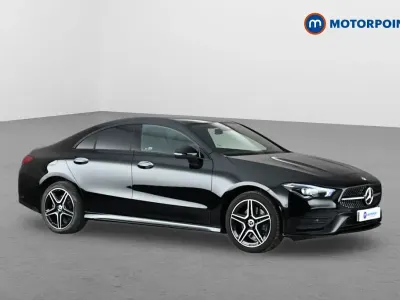 Used Mercedes CLA250e AMG Line Premium 218 HP (160 kW) 2023 Black Coupe