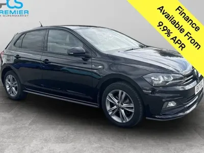 Used VW Polo R-line 2021 Black Hatchback