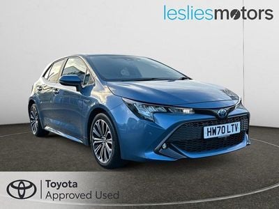 Blue Used 2020 Toyota Corolla Design Hatchback | £17,699 (Fair price)