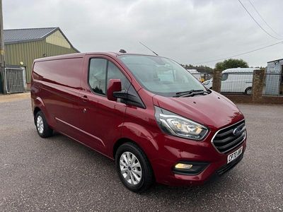 Used Ford Transit Custom Limited 130 HP (95 kW) 2021 Red Van