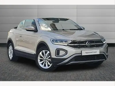 Used VW T-Roc Cabriolet Style 150 HP (110 kW) 2023 Silver Cabriolet