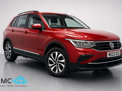 Used VW Tiguan Active 150 HP (110 kW) 2021 Red SUV