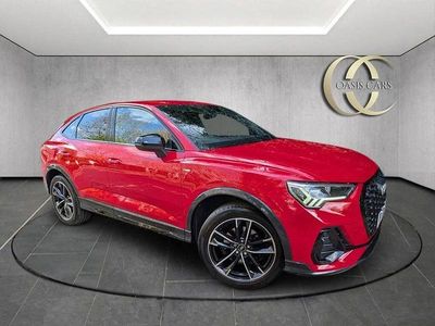 Used Audi Q3 Black Edition 150 HP (110 kW) 2021 Red SUV