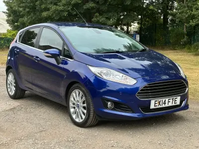 Used Ford Fiesta Titanium X 95 HP (69 kW) 2014 Blue Hatchback