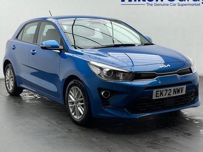 Blue Used 2022 Kia Rio Hatchback | £10,950 (Fair price)