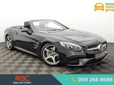 Used Mercedes SL400 AMG line 367 HP (269 kW) 2016 Black Cabriolet
