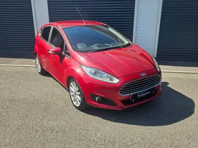 Used Ford Fiesta Titanium 2015 Red Hatchback