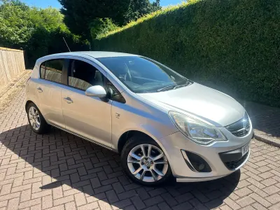 Used Vauxhall Corsa 90 HP (66 kW) 2011 Silver Hatchback