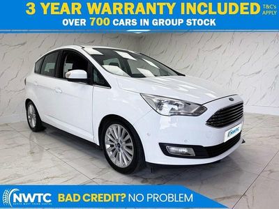 Used Ford C-MAX Titanium 120 HP (88 kW) 2015 White MPV