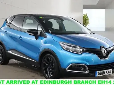 Used Renault Captur Dynamique 90 HP (66 kW) 2016 Blue/black SUV