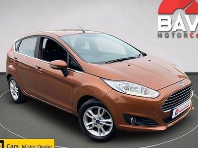 Used Ford Fiesta Zetec 2016 Brown Hatchback