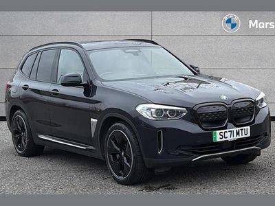 Black Used 2021 BMW iX3 Shadowline SUV | £23,674 (Fair price)