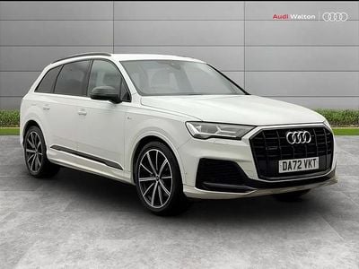 Used Audi Q7 Black Edition 334 HP (245 kW) 2022 White SUV