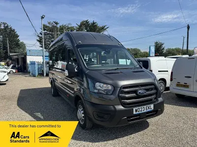 Used Ford Transit 170 HP (125 kW) 2023 Grey Van