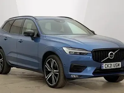 Used Volvo XC60 R-Design 250 HP (183 kW) 2021 Blue SUV