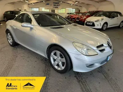 Used Mercedes SLK200 163 HP (119 kW) 2005 Silver Cabriolet