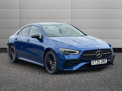 Used Mercedes CLA220 AMG Line Premium Plus 190 HP (139 kW) 2025 Blue Sedan