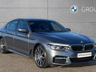 Blue Used 2018 BMW 540 M Sport Sedan | £26,450 (Fair price)