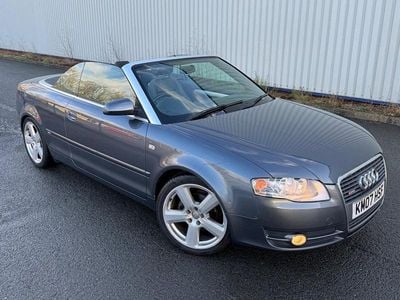 Used Audi A4 Cabriolet S-Line 2007 Grey Cabriolet