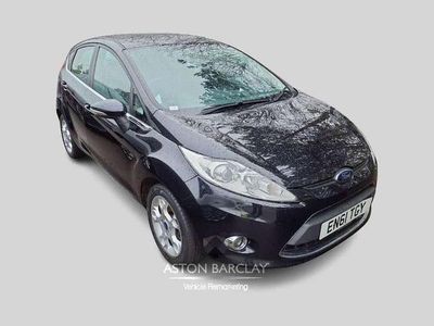 Used Ford Fiesta Zetec 82 HP (60 kW) 2012 Black Hatchback