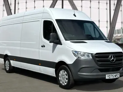 Used Mercedes Sprinter 150 HP (110 kW) 2025 White Van