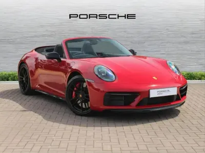 Used Porsche 992 472 HP (347 kW) 2022 Red Cabriolet