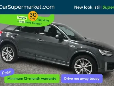 Usado Audi Q2 S-Line 150 CV (110 kW) 2020 Gris SUV