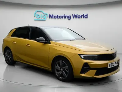 Used Vauxhall Astra GS Line 2022 Yellow and black Hatchback