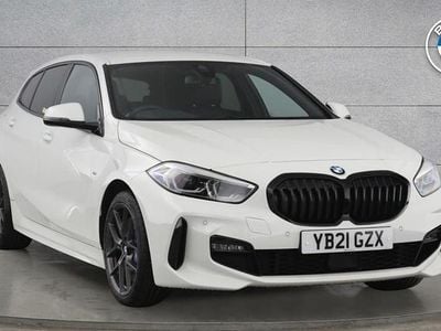 Used BMW 116 M Sport 136 HP (100 kW) 2021 White Hatchback