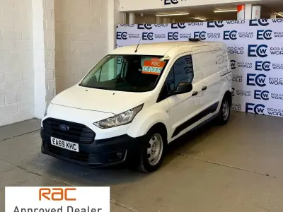 Used Ford Transit 100 HP (73 kW) 2019 White Van