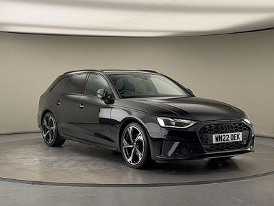Mythos black Used 2022 Audi A4 Black Edition Estate | £24,500 (Fair price)