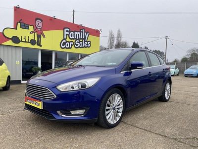 Used Ford Focus Titanium X 2016 Blue Hatchback