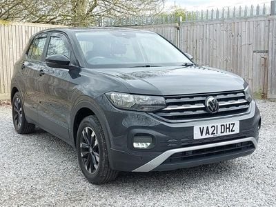 Used VW T-Cross S 95 HP (69 kW) 2021 Grey SUV