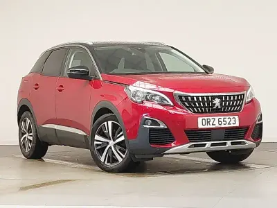 Used Peugeot 3008 Allure 131 HP (96 kW) 2018 Red SUV