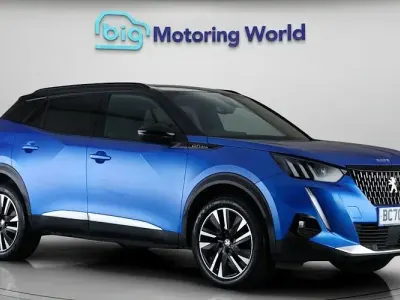 Used Peugeot 2008 GT-line 129 HP (94 kW) 2020 Blue SUV