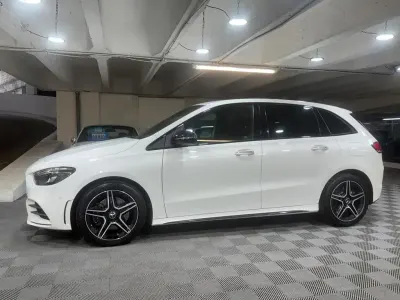 Used Mercedes B250e AMG line 2022 White Hatchback