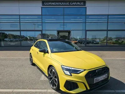 Used Audi S3 Sportback Advanced 310 HP (228 kW) 2023 Yellow Hatchback