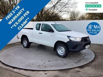 White Used 2020 Toyota HiLux Active Pickup | £19,995 (Fair price)