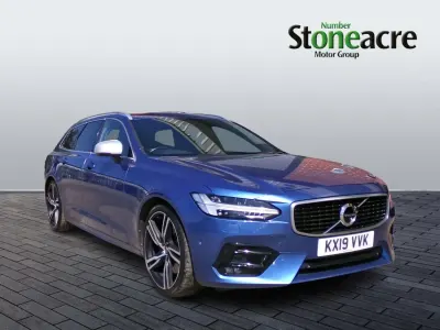 Usado Volvo V90 R-Design Pro 232 CV (170 kW) 2019 Azul Familiar