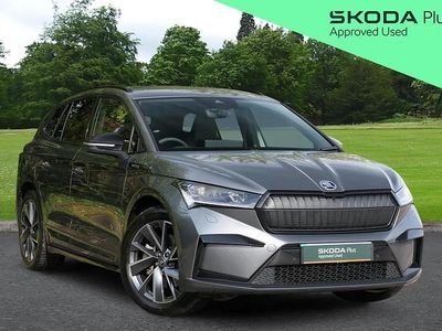 Used Skoda Enyaq iV SportlinePlus 210 kW (286 HP) 2024 Grey SUV