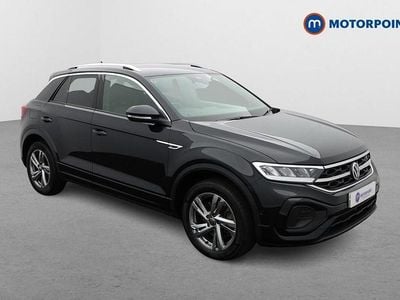 Black Used 2022 VW T-Roc R-line SUV | £24,499 (Good price)