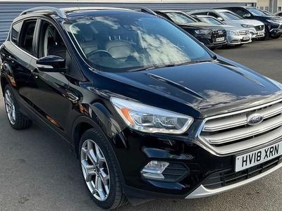 Begagnad Ford Kuga Titanium X 2018 Svart SUV
