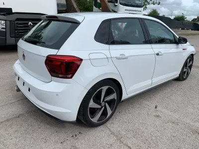 Used VW Polo GTI 200 HP (147 kW) 2019 White Hatchback