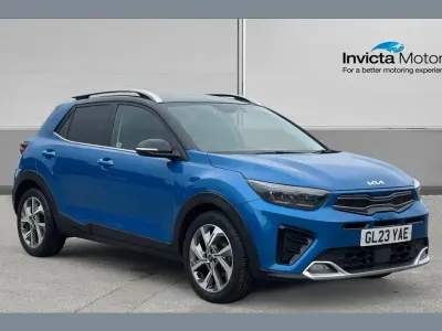 Usado Kia Stonic GT-Line S 118 HP (86 kW) 2023 Azul SUV